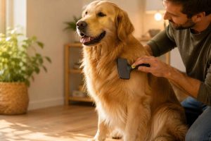 Découvrez comment apprendre à votre chien à se laisser toiletter calmement grâce à nos astuces de dressage positives. Un brossage sans stress pour un chien heureux !