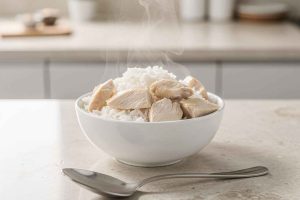 Idée de ration ménagère simple et digeste pour soulager un chien souffrant de troubles digestifs temporaires