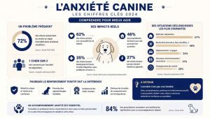 Statistiques et chiffres clés 2024 sur les troubles du comportement chez le chien. Comprendre l'importance du renforcement positif